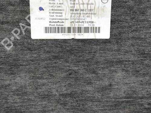 Luggage compartment floor PORSCHE 911 Convertible (992) 3.0 Carrera (992312) | BP38018473I33  - Image 7