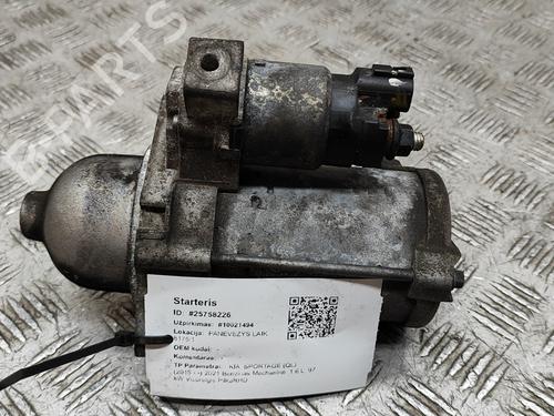 Startmotor KIA SPORTAGE IV (QL, QLE) 1.6 GDI (132 hp) 19076644
