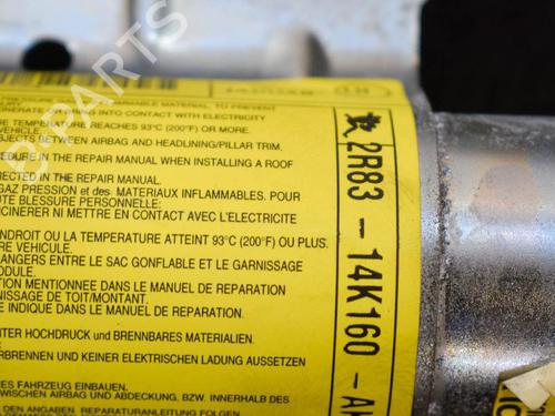 Left curtain airbag JAGUAR S-TYPE II (X200) R 4,2 V8 | BP14666113C11 