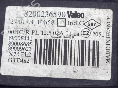 Left headlight RENAULT KANGOO (KC0/1_) 1.5 dCi (KC08, KC09) | BP9510135C28 