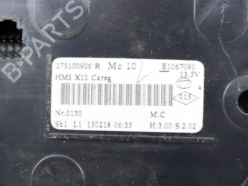 Climate control RENAULT ZOE (BFM_) ZOE | BP8624379I5 