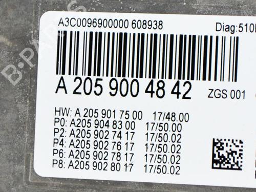 Instrument cluster MERCEDES-BENZ C-CLASS Coupe (C205) C 300 (205.348) | BP20231827C47 