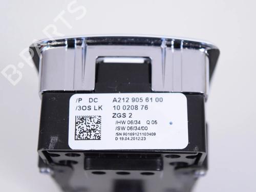 Left front window switch MERCEDES-BENZ E-CLASS T-Model (S212) E 350 CDI (212.223) | BP33384452I27  - Image 5