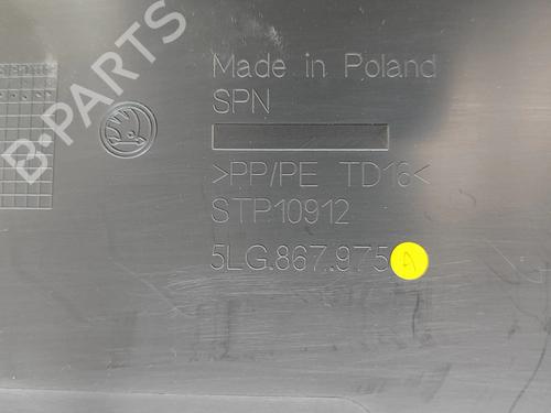 Boot lining SKODA ENYAQ iV SUV (5AZ) 60 | BP27795010I3 