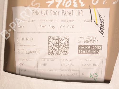 Rear left panel BMW 3 (G20, G80, G28) 330 i | BP33349347C60  - Image 6