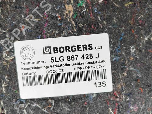 Boot lining SKODA ENYAQ iV SUV (5AZ) 60 | BP29486563I3 