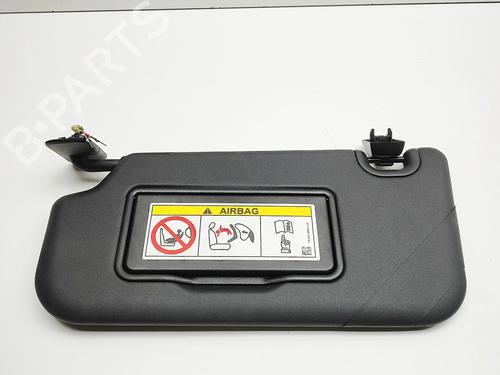 Used Left sun visor Left sun visor 37610152 37610152