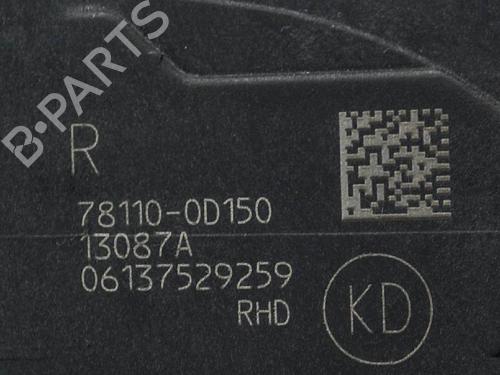 Pedal TOYOTA YARIS (_P13_) 1.3 (NSP130_, NSP130) | BP6724192I4 