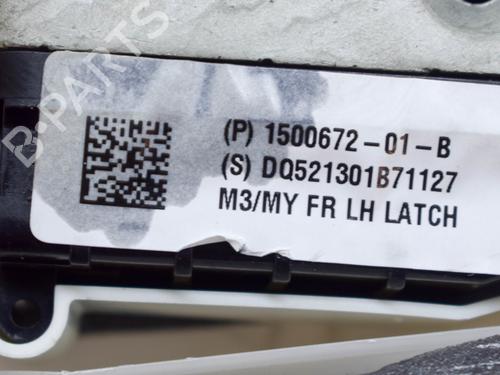 Front left lock TESLA MODEL 3 (5YJ3) EV AWD | BP27756784C98 