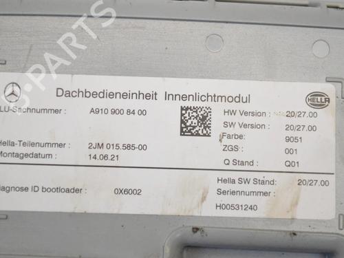 Interior roof light MERCEDES-BENZ SPRINTER 3,5-t Van (B907, B910) 315 CDI RWD (907.631, 907.633, 907.635, 907.637) | BP30826679I8 - Image 5