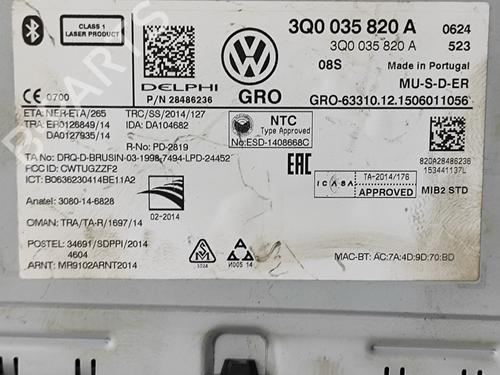Electronic module VW GOLF VII (5G1, BQ1, BE1, BE2) 2.0 R 4motion | BP21808898M83 
