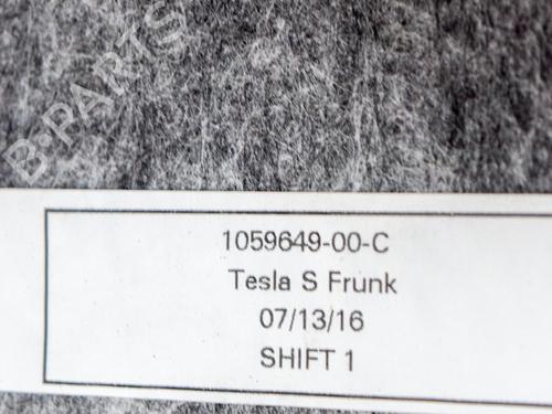 Bagagerumsgulv TESLA MODEL S (5YJS) 90D AWD | BP14639108I33 