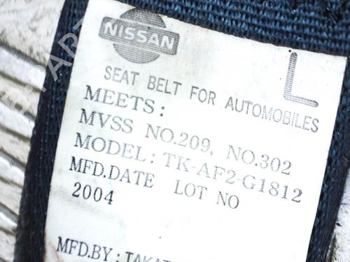 Front left seatbelt INFINITI FX 35 All-wheel Drive | BP10401413I26 