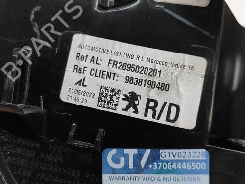 Right taillight PEUGEOT 2008 II (UD_, US_, UY_, UJ_, UR_, UC_) e-2008 (UKZKXZ) | BP29042463C35 