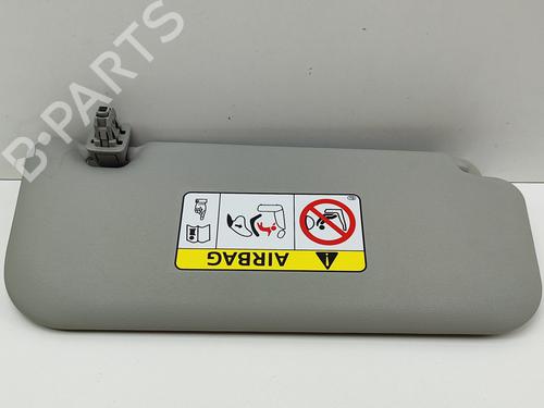 Used Left sun visor TOYOTA YARIS (_P21_, _PA1_, _PH1_) 1.5 Hybrid (MXPH10, MXPH11) (116 hp) 28559830