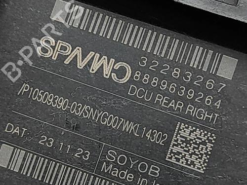 Right rear window motor VOLVO V90 II Estate (235) B6 Mild-Hybrid AWD | BP31217128E22 