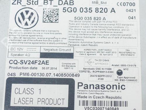 Electronic module VW GOLF VII (5G1, BQ1, BE1, BE2) 2.0 R 4motion | BP8837755M83 