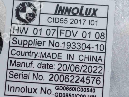 Display monitor BMW i3 (I01) s Electric | BP27760776C48