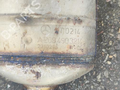 Exhaust system MERCEDES-BENZ SLK (R171) 200 Kompressor (171.442) | BP26975127M121 