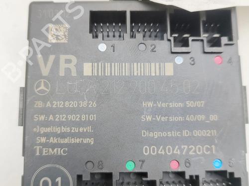 Electronic module MERCEDES-BENZ E-CLASS (W212) E 220 CDI / BlueTEC (212.001, 212.002) | BP31528737M83 