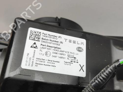 Left headlight TESLA MODEL Y (5YJY) Long Range All-wheel Drive | BP33378935C28  - Image 13