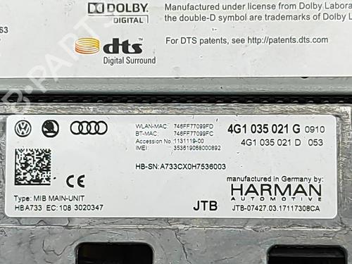 Electronic module AUDI A6 C7 (4G2, 4GC) 3.0 TDI quattro | BP27158537M83 