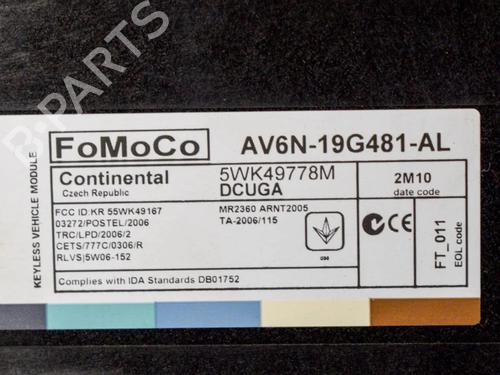 Electronic module FORD KUGA II (DM2) 2.0 TDCi | BP6745298M83 