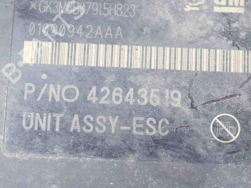 ABS pump OPEL MOKKA / MOKKA X (J13) 1.4 (_76) | BP9510543M43