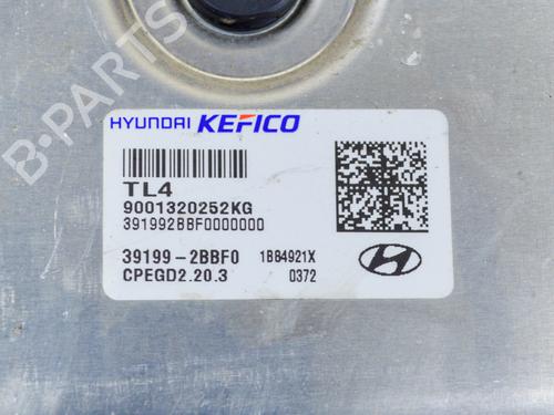 Engine control unit (ECU) HYUNDAI TUCSON (TL, TLE) 1.6 GDi | BP7732590M57 