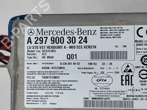 Elektronisk modul MERCEDES-BENZ C-CLASS (W206) C 200 (206.042) | BP28590298M83