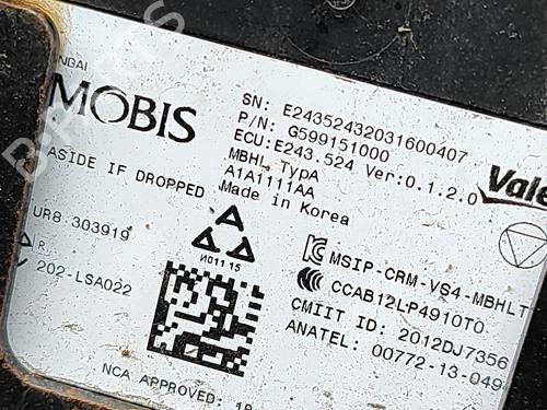 Electronic module KIA NIRO I (DE) E-NIRO | BP37269546M83 - Image 6