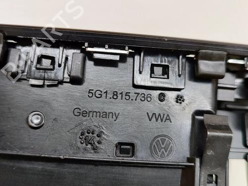 Air vent VW GOLF VII (5G1, BQ1, BE1, BE2) 1.2 TSI | BP24976311I21 