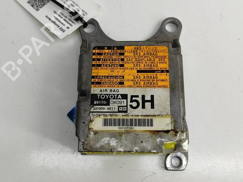Airbag styreenhed TOYOTA HILUX VII Pickup (_N1_, _N2_, _N3_) 3.0 D-4D 4WD (KUN26) (163 hp) 25787938