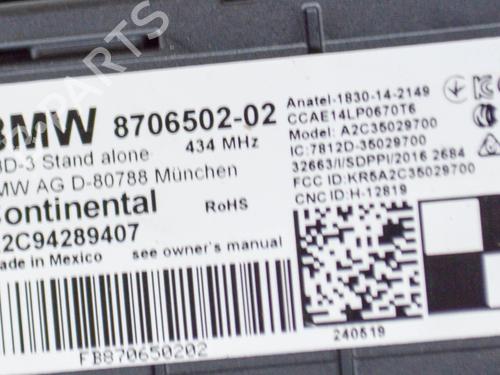 Electronic module BMW i3 (I01) Electric | BP13929699M83 