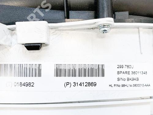 Instrument cluster VOLVO V60 I (155) D4 | BP6760509C47 