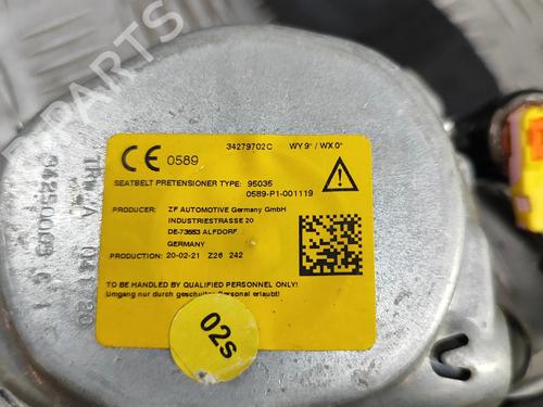 Front left seatbelt SKODA SCALA (NW1) 1.0 TSI | BP33374235I26 - Image 4