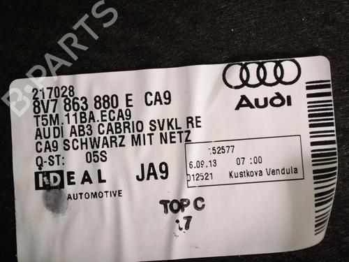 Boot lining AUDI A3 Convertible (8V7, 8VE) S3 quattro | BP30258305I3 