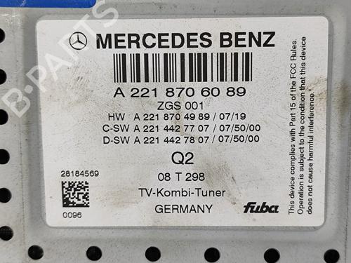 Electronic module MERCEDES-BENZ S-CLASS Coupe (C216) CL 500 (216.371) | BP24583179M83 