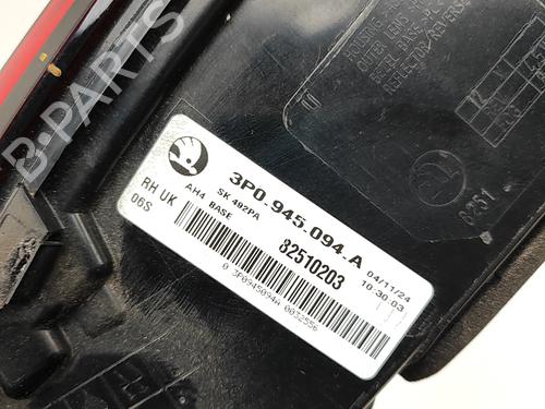 Right tailgate light SKODA SUPERB IV Estate (NZ5) 1.5 TSI iV PHEV | BP36703546C80  - Image 5