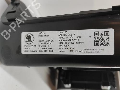 Middle console SKODA ENYAQ iV SUV (5AZ) 80 | BP28549568I22  - Image 6