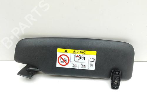 Used Left sun visor Left sun visor PORSCHE 911 (991) 3.8 Turbo (520 hp) 33206510 33206510