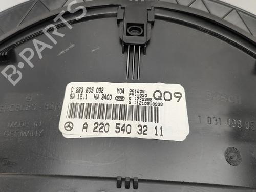 Instrument cluster MERCEDES-BENZ S-CLASS (W220, V220) S 500, S 500 L (220.075, 220.175, 220.875) | BP25380568C47 