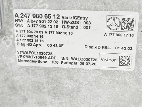 Electronic module MERCEDES-BENZ GLA (H247) GLA 200 (247.787) | BP30857071M83 