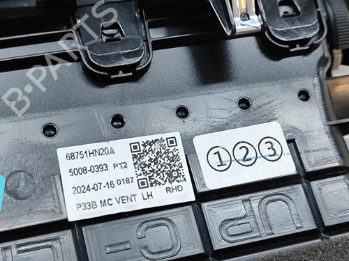 Air vent NISSAN QASHQAI III (J12) 1.3 DIG-T | BP28565334I21