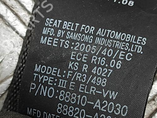 Front right seatbelt KIA PRO CEE'D (JD) 1.6 CRDi 110 | BP33383345I25  - Image 6