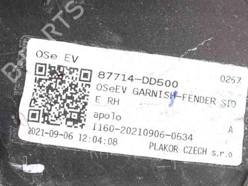 Front right wheel arch trim HYUNDAI KONA (OS, OSE, OSI) EV | BP29310343C135 