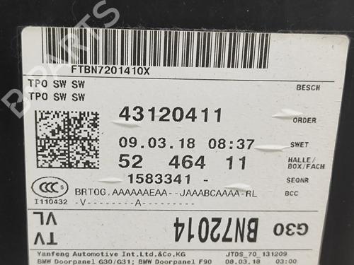 Front left panel BMW 5 (G30, F90) 530 e Plug-in-Hybrid | BP33825433C58 - Image 14