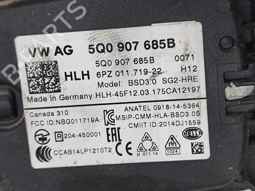 Electronic module VW GOLF VII (5G1, BQ1, BE1, BE2) e-Golf | BP27394075M83 