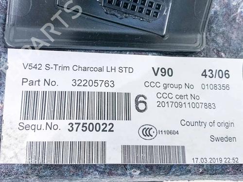 Boot lining VOLVO V90 II Cross Country (236) T5 AWD | BP27747599I3 