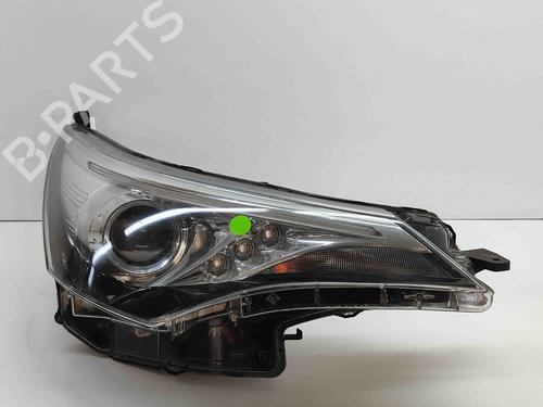 Used Right headlight TOYOTA AVENSIS Saloon (_T27_) 1.6 D4-D (WWT270_) (112 hp) 21078187